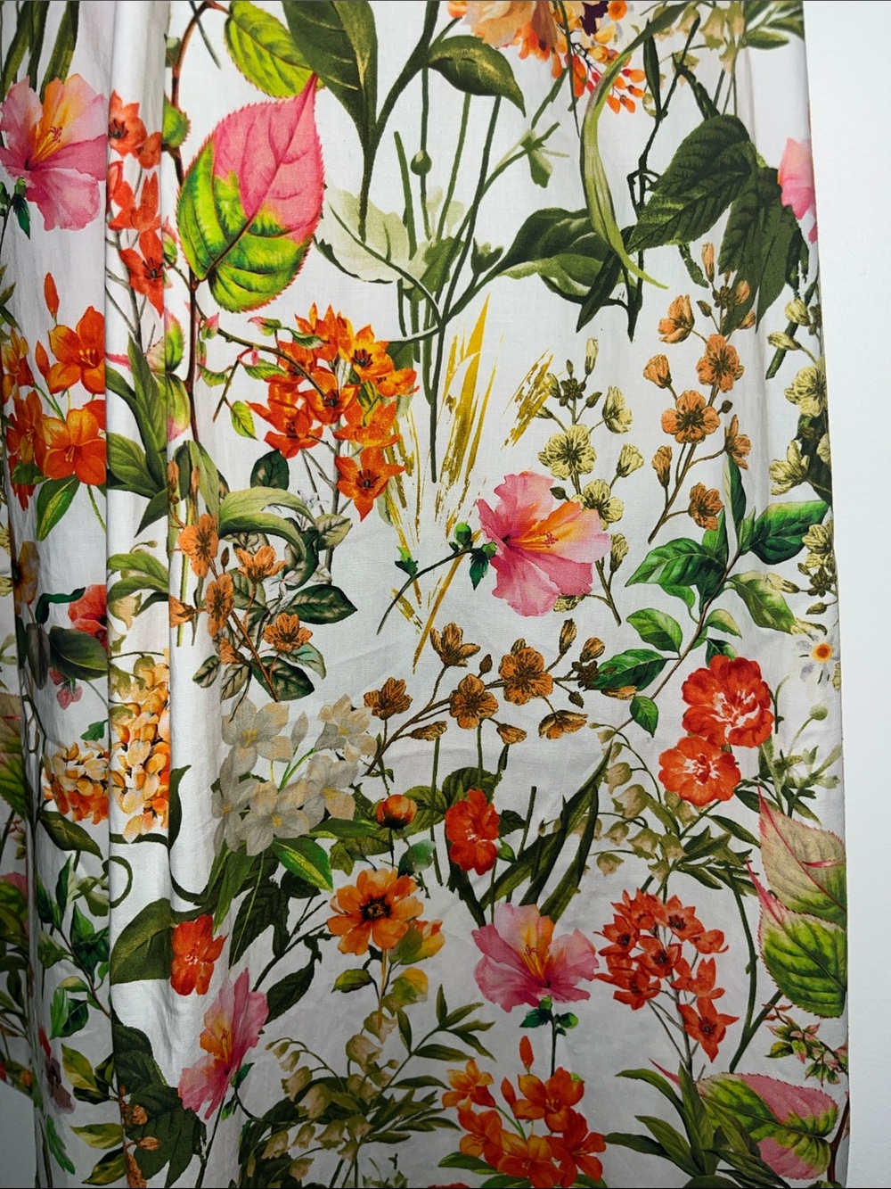 1049. JOIE floral midi A-line skirt NWT $88 - Picture 3 of 5